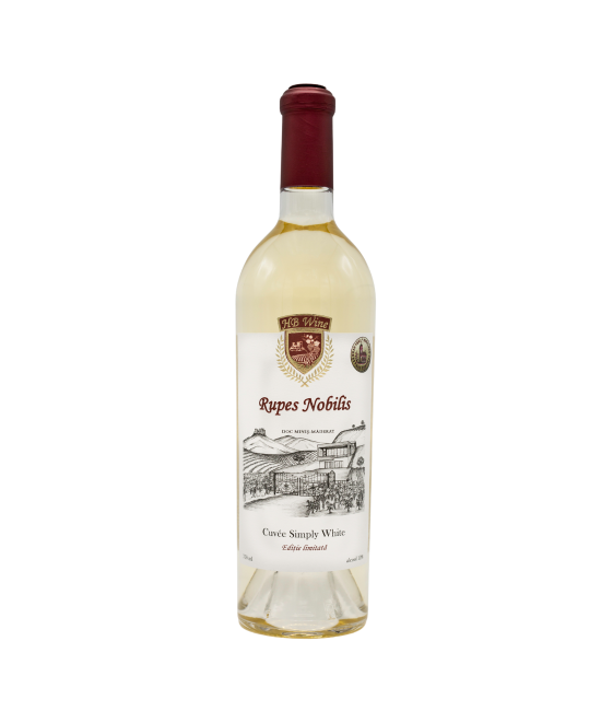 HB Rupes Nobilis Cuvee Simply White - Vin Alb Sec- Romania - 0.75L