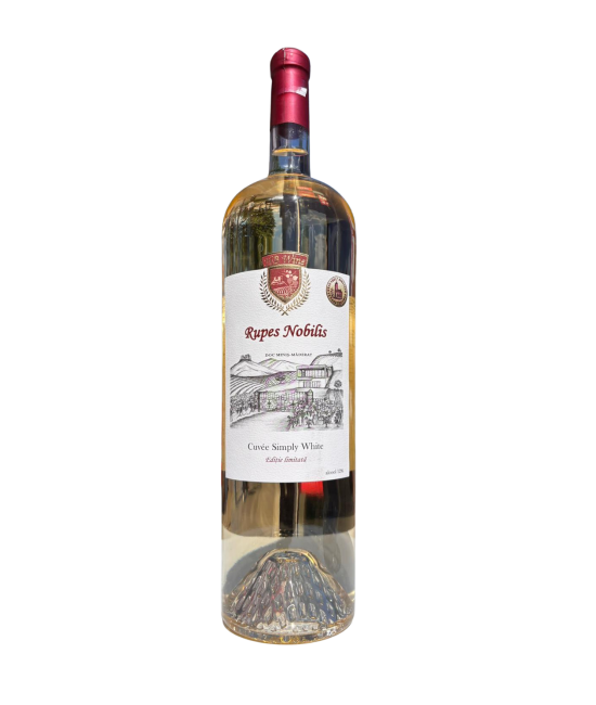 HB Rupes Nobilis Cuvee Simply White Magnum - Vin Alb Sec- Romania - 1.5L