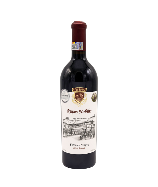 HB Rupes Nobilis Feteasca Neagra - Vin Rosu Sec- Romania - 0.75L