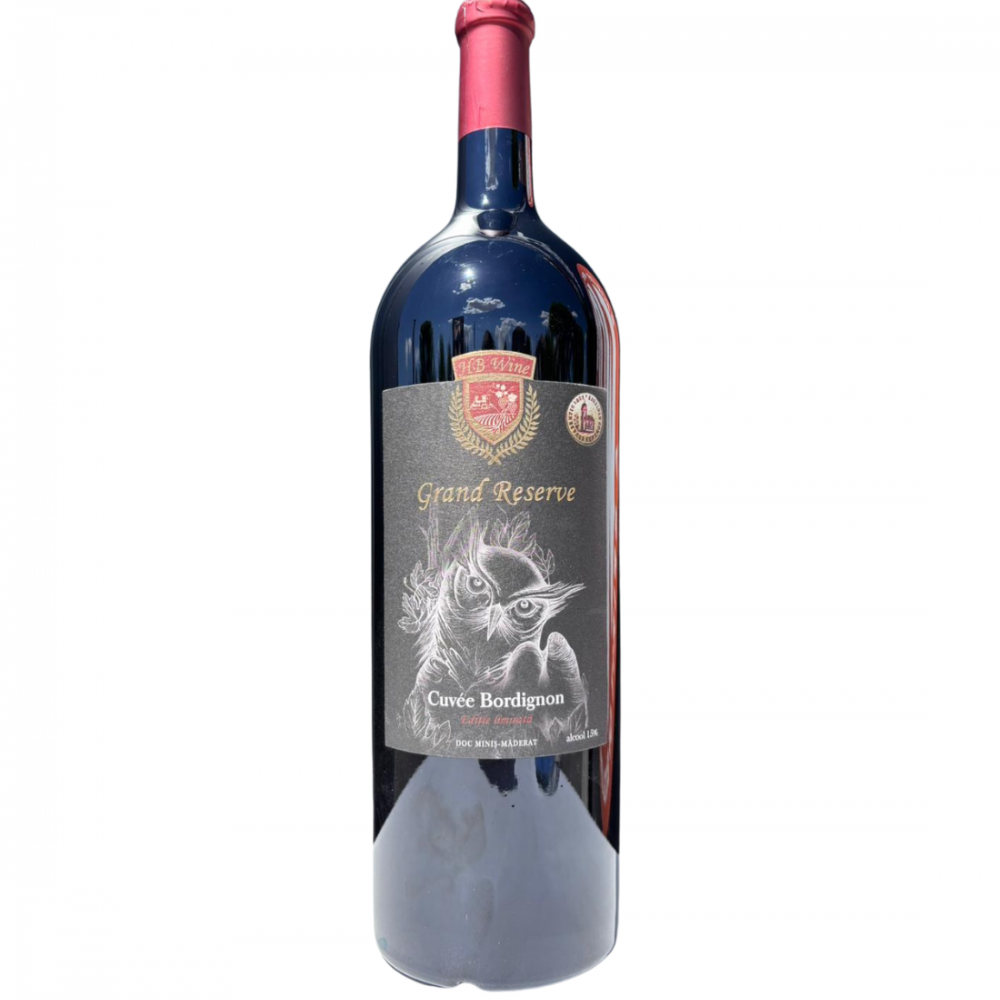 HB Grand Reserve Cuvee Bordignon Magnum - Vin Rosu Sec- Romania - 1.5L