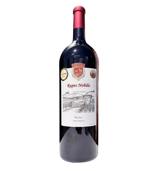 HB Rupes Nobilis Merlot 2024 Magnum - Vin Rosu Sec- Romania - 1.5L - 1