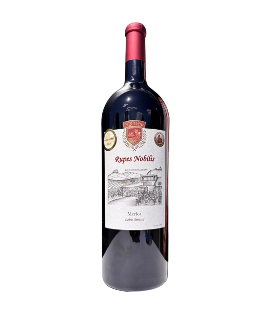 HB Rupes Nobilis Merlot 2024 Magnum - Vin Rosu Sec- Romania - 1.5L