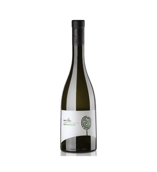 Jelna Dealu Negru Sauvignon Blanc Lechinta DOC - Vin Sec Alb - Romania - 0.75L - 1