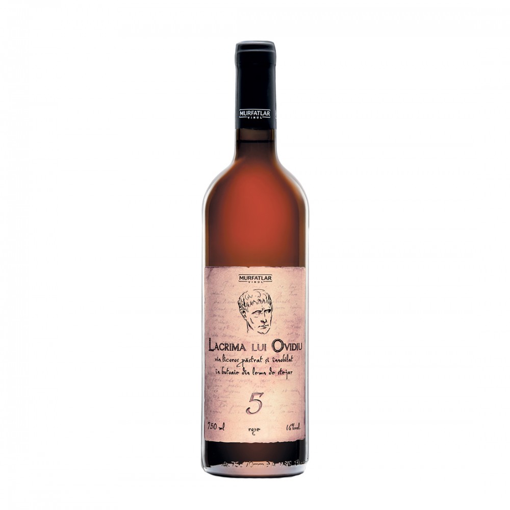 Lacrima lui Ovidiu Rose 5 ani - Vin Dulce Rose - Romania - 0.75L Lacrima lui Ovidiu Rose 5 ani - Vin Dulce Rose - Romania - 0.75L