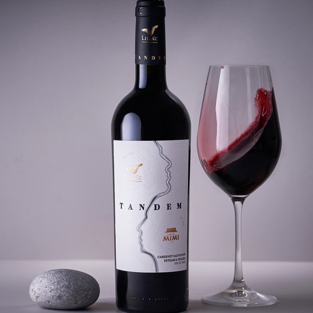 Liliac Tandem Cabernet Sauvignon & Feteasca Neagra - Vin Rosu Sec - Republica Moldova - 0.75L Liliac Tandem Cabernet Sauvignon & Feteasca Neagra - Vin Rosu Sec - Republica Moldova - 0.75L