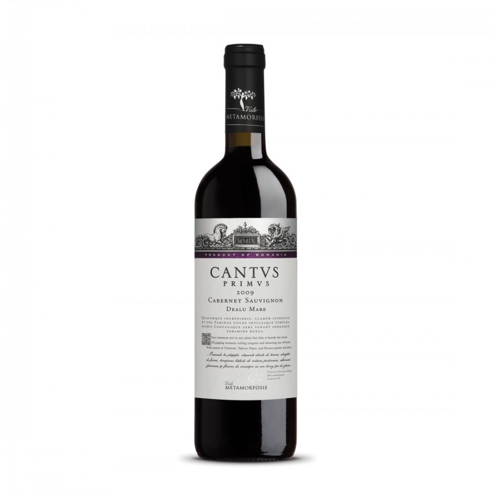 Cantus Primus Cabernet Sauvignon DOC - Vin Rosu Sec - Romania - 0.75L Cantus Primus Cabernet Sauvignon DOC - Vin Rosu Sec - Romania - 0.75L