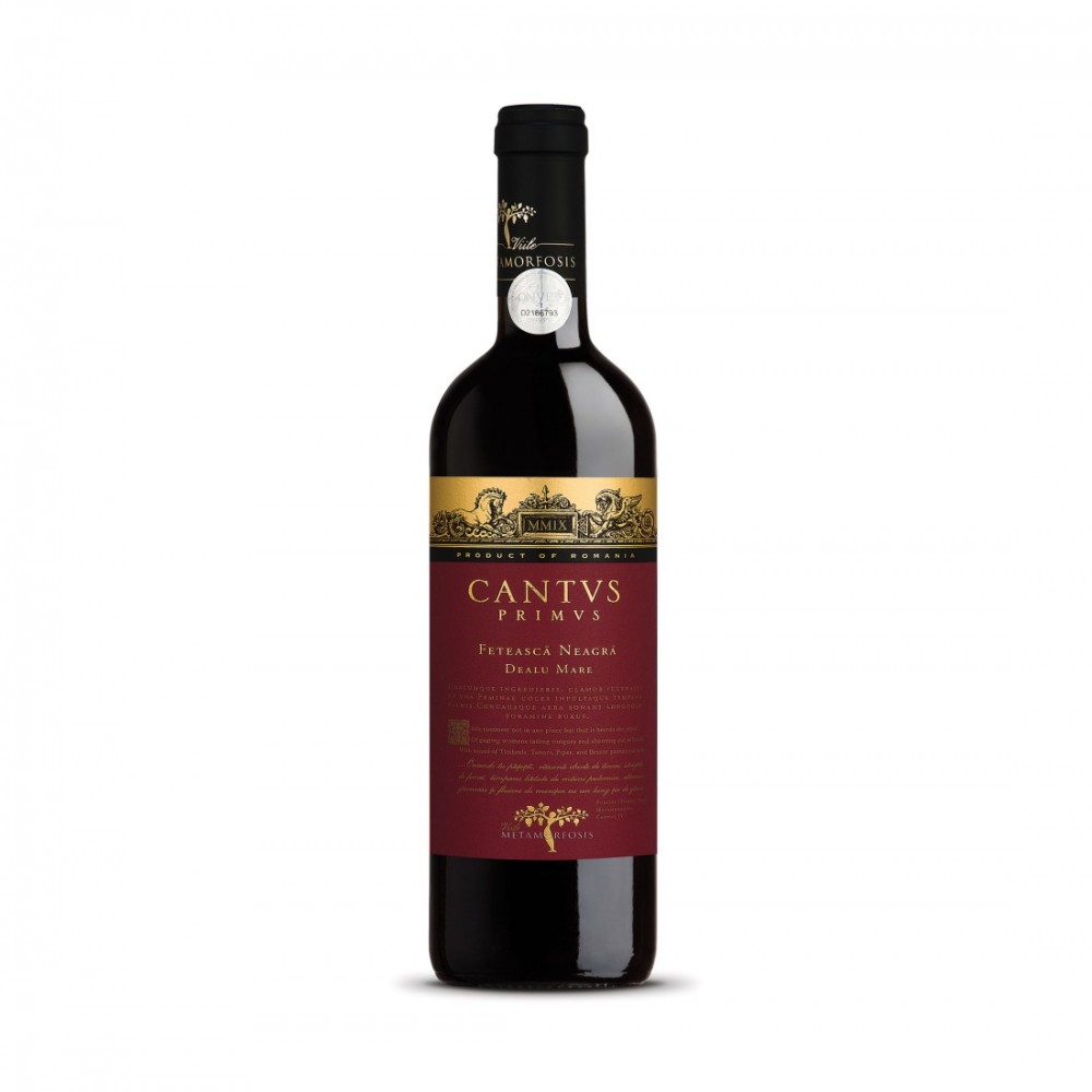 Cantus Primus Feteasca Neagra DOC Magnum - Vin Rosu Sec - Romania - 1.5L Cantus Primus Feteasca Neagra DOC Magnum - Vin Rosu Sec - Romania - 1.5L