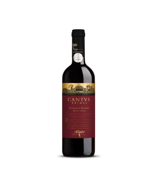 Cantus Primus Feteasca Neagra DOC Magnum - Vin Rosu Sec - Romania - 1.5L Vinuri Magnum - Cantus Primus Feteasca Neagra DOC Magnum - Vin Rosu Sec - Romania - 1.5L