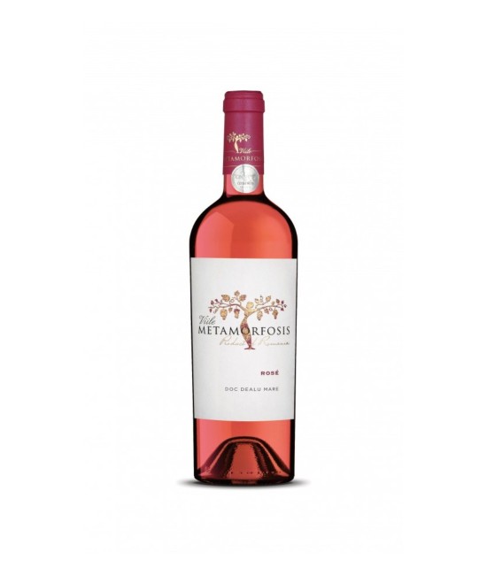 Viile Metamorfosis Merlot & Syrah DOC - Vin Rose Sec - Romania - 0.75L VINURI MERLOT - Viile Metamorfosis Merlot & Syrah DOC - Vin Rose Sec - Romania - 0.75L
