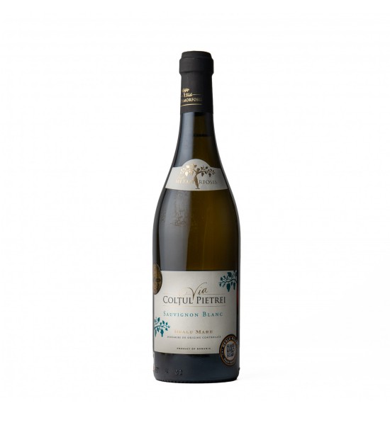 Via Coltul Pietrei Sauvignon Blanc DOC - Vin Sec Alb - Romania - 0.75L - 1