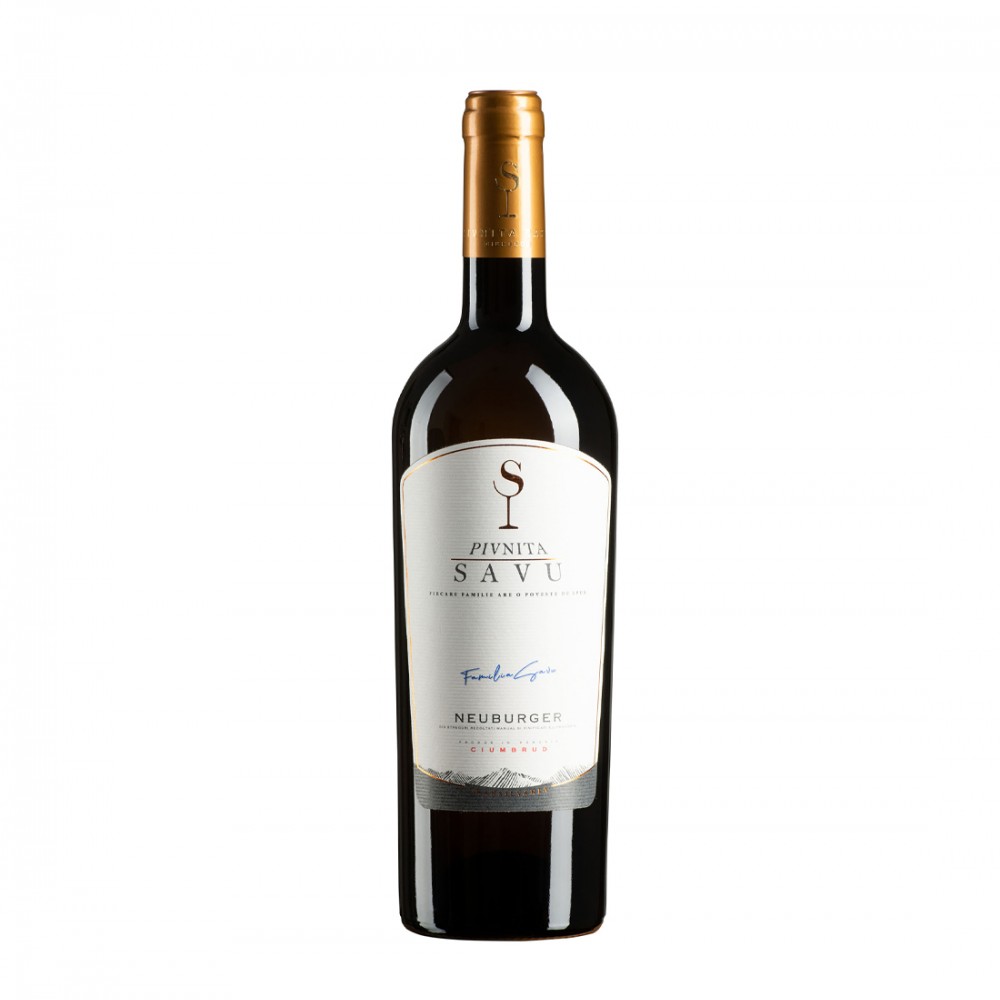 Pivnita Savu Neuburger Aiud Ciumbrud DOC CMD - Vin Alb Demisec - Romania - 0.75L Pivnita Savu Neuburger Aiud Ciumbrud DOC CMD - Vin Alb Demisec - Romania - 0.75L