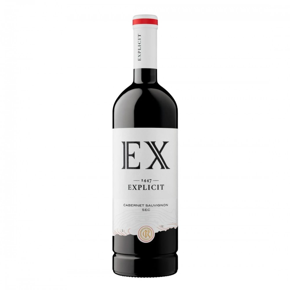 Recas Explicit Cabernet Sauvignon DOP CMD - Vin Rosu Sec- Romania - 0.75L