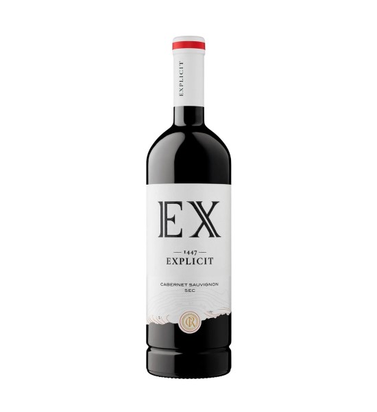 Recas Explicit Cabernet Sauvignon DOP CMD - Vin Rosu Sec- Romania - 0.75L - 1