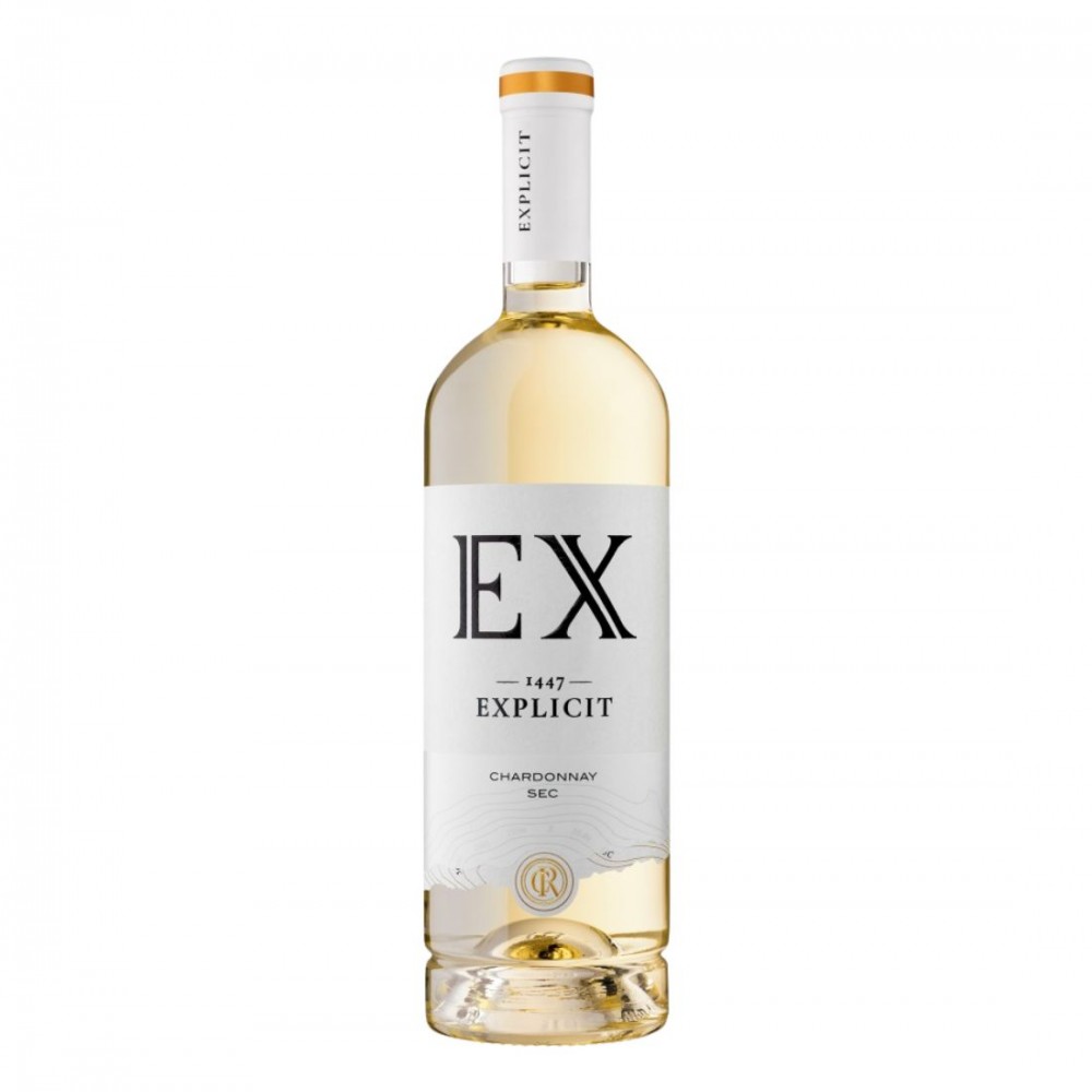 Recas Explicit Chardonnay DOP CMD - Vin Alb Sec- Romania - 0.75L