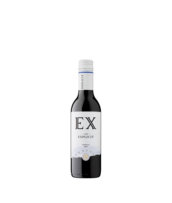Recas Explicit Merlot Doc- Vin Sec Rosu - Romania - 0.375L Recas Explicit Merlot Doc- Vin Sec Rosu - Romania - 0.375L