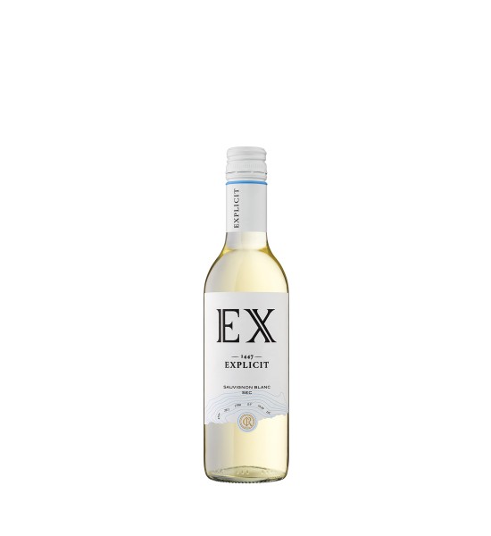 Recas Explicit Sauvignon Blanc- Vin Sec Alb - Romania - 0.375L - 1