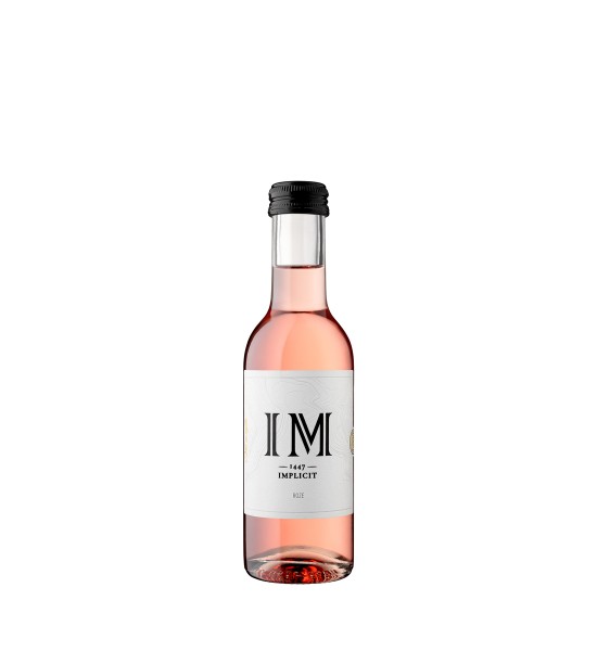 Recas Implicit Roze- Vin Sec Rose - Romania - 0.187L - 1