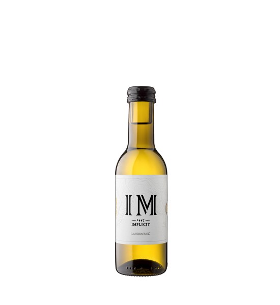 Recas Implicit Sauvignon Blanc- Vin Sec Alb - Romania - 0.187L - 1