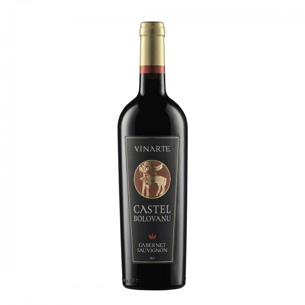 Vinarte Castel Bolovanu Cabernet Sauvignon - Vin Rosu Sec - Romania - 0.75L Vinarte Castel Bolovanu Cabernet Sauvignon - Vin Rosu Sec - Romania - 0.75L