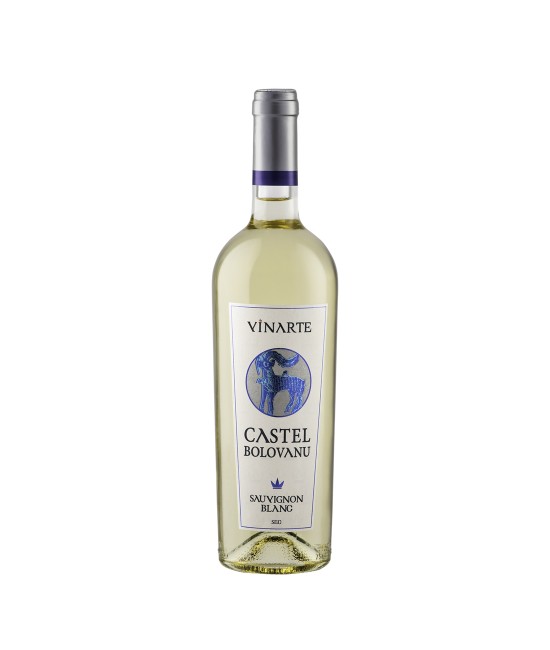 Vinarte Castel Bolovanu Sauvignon Blanc - Vin Alb Sec - Romania - 0.75L Vinarte Castel Bolovanu Sauvignon Blanc - Vin Alb Sec - Romania - 0.75L