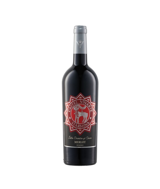 Vinarte Starmina Merlot - Vin Rosu Demisec - Romania - 0.75L Vinarte Starmina Merlot - Vin Rosu Demisec - Romania - 0.75L