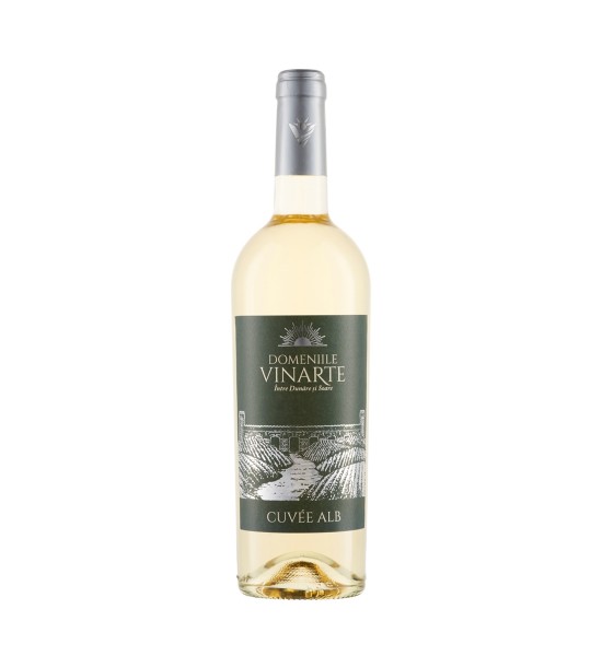 Vinarte Domeniile Vinarte Cuvee Alb - Vin Alb Sec- Romania - 0.75L - 1