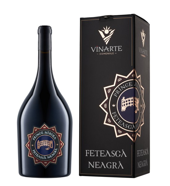 Vinarte Prince Mircea Feteasca Neagra Magnum - Vin Rosu Sec - Romania - 1.5L - 1