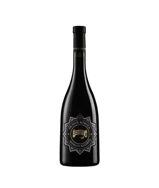 Vinarte Prince Mircea Merlot Reserva - Vin Rosu Demisec - Romania - 0.75L Vinarte Prince Mircea Merlot Reserva - Vin Rosu Demisec - Romania - 0.75L