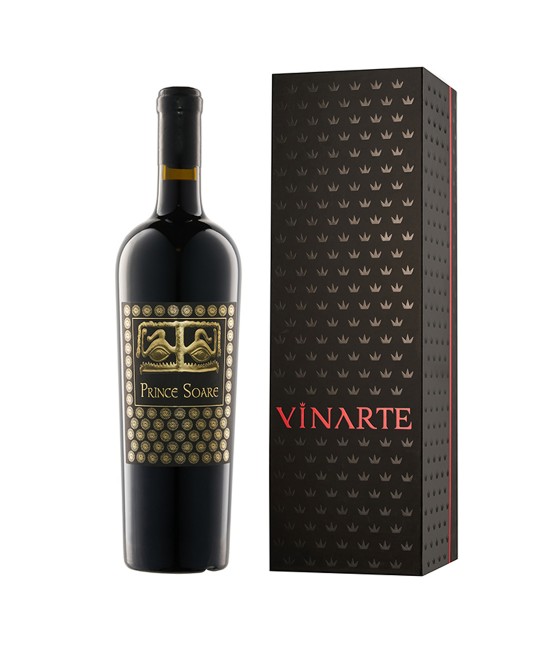 Vinarte Prince Soare - Vin Rosu Sec - Romania - 0.75L Vinarte Prince Soare - Vin Rosu Sec - Romania - 0.75L