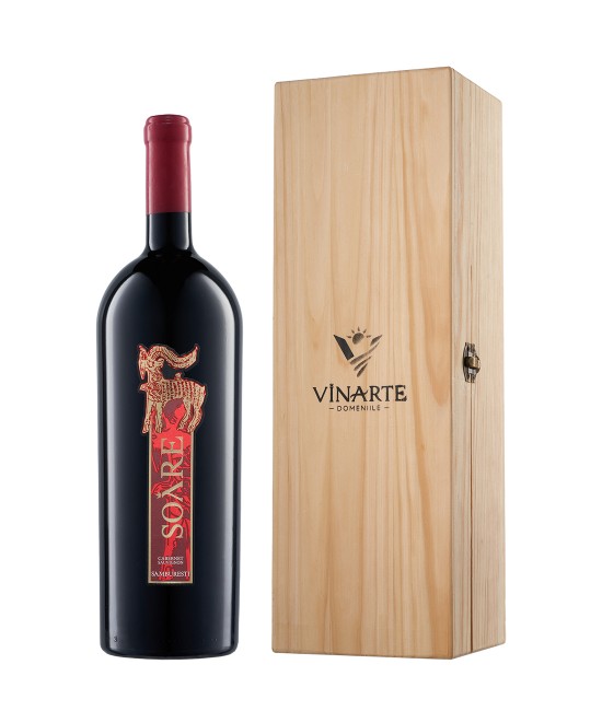 Vinarte Soare Cabernet Sauvignon Magnum - Vin Rosu Sec - Romania - 1.5L Vinarte Soare Cabernet Sauvignon Magnum - Vin Rosu Sec - Romania - 1.5L