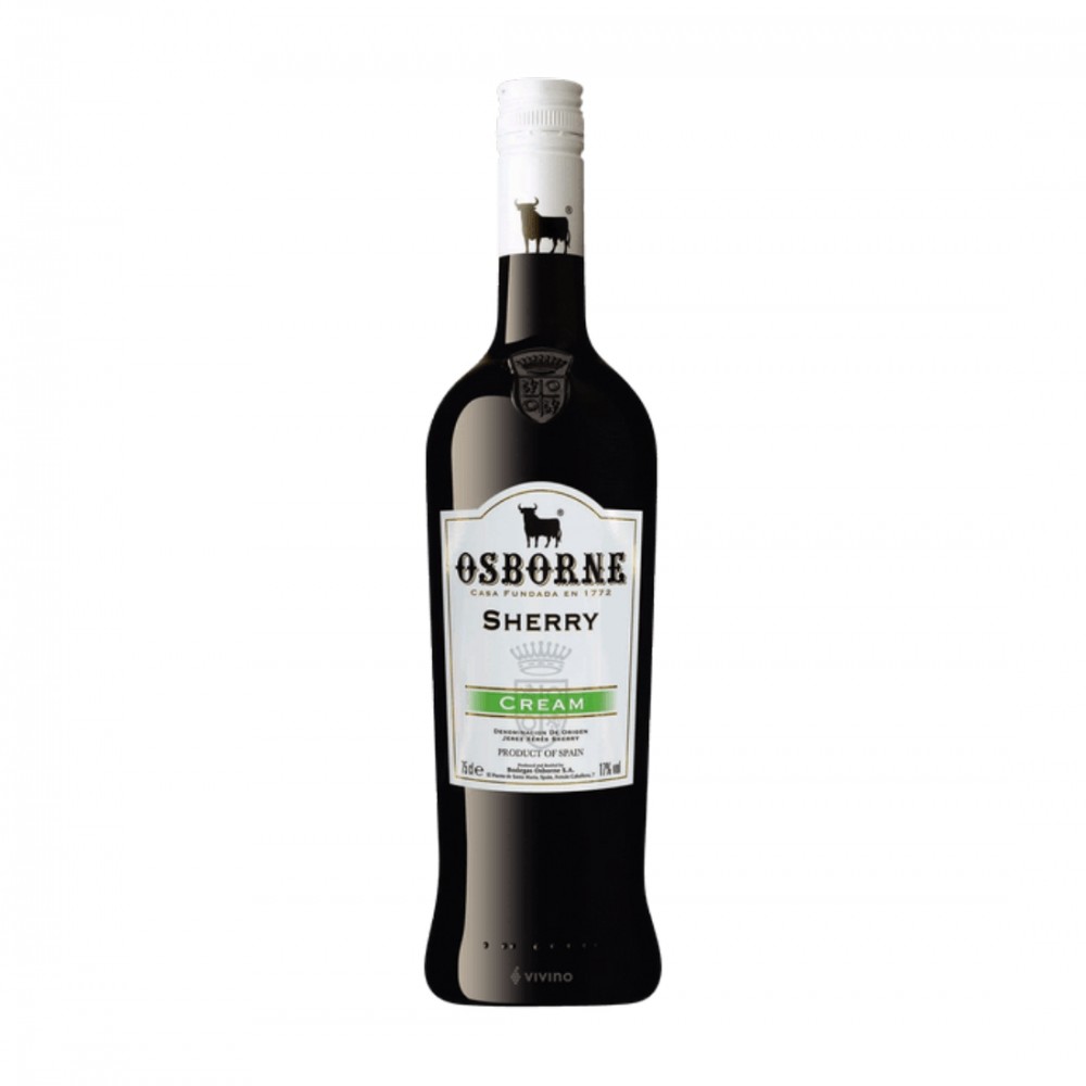 Osborne Cream Sherry - Vin Fortificat Demidulce - Spania - 0.75L Lichior