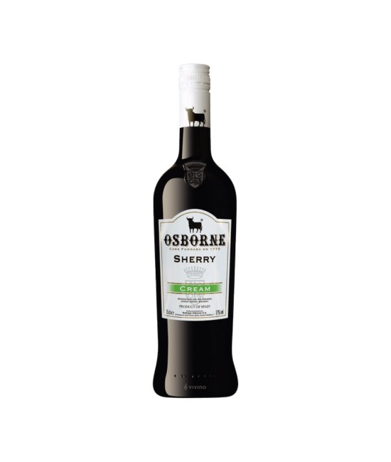 Osborne Cream Sherry - Vin Fortificat Demidulce - Spania - 0.75L Lichior