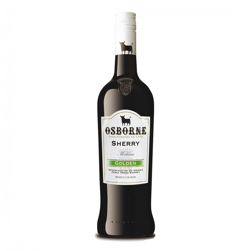 Osborne Golden Medium Sherry - Vin Fortificat Demidulce - Spania - 0.75L Osborne Golden Medium Sherry - Vin Fortificat Demidulce - Spania - 0.75L