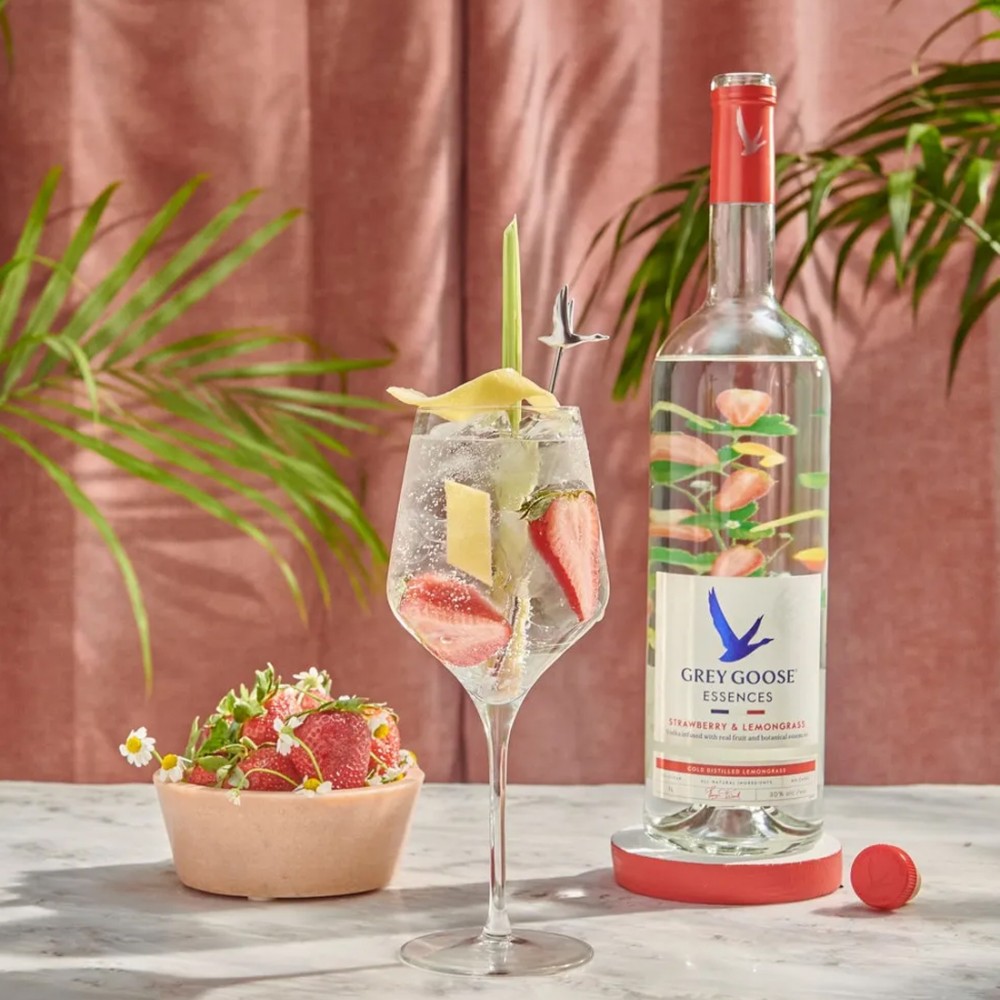 Grey Goose Essences Watermelon & Basil Vodka 1L