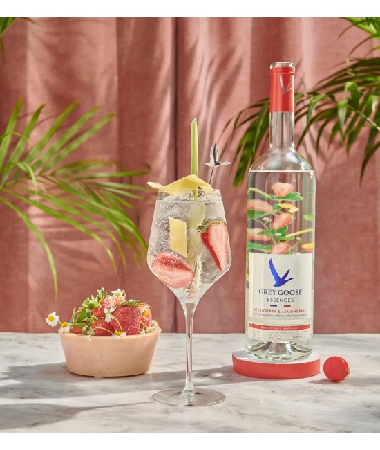 Grey Goose Essences Watermelon & Basil Vodka 1L Grey Goose Essences Watermelon & Basil Vodka 1L