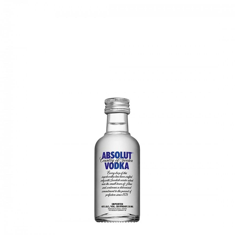 Absolut Blue Vodka 0.05L Absolut Blue Vodka 0.05L