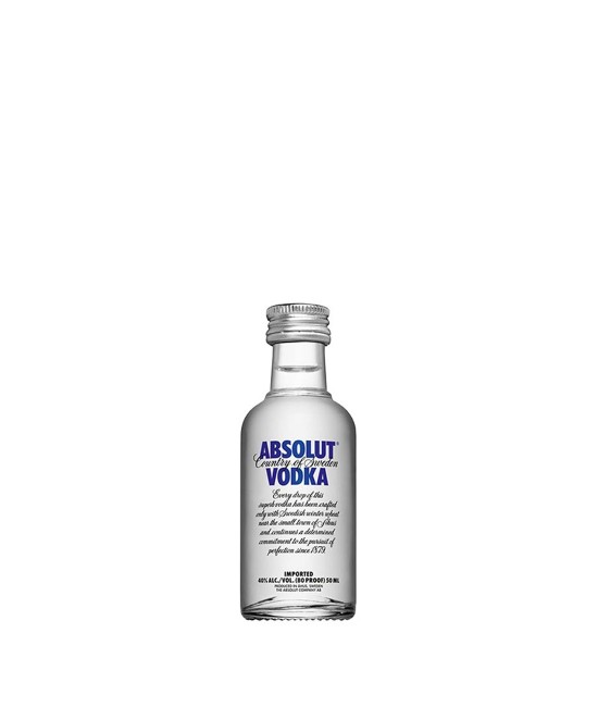 Absolut Blue Vodka 0.05L Absolut Blue Vodka 0.05L