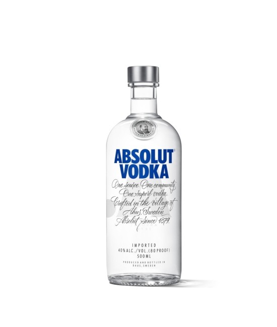 Absolut Blue Vodka 0.5L Absolut Blue Vodka 0.5L
