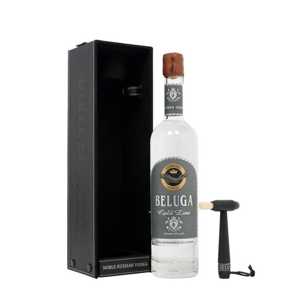 Beluga Gold Line - Caseta Piele - Vodka 1L - 1