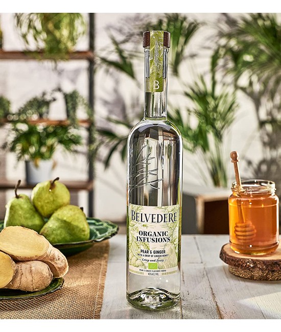 Belvedere Organic Infusions Pear & Ginger Vodka 0.7L Belvedere Organic Infusions Pear & Ginger Vodka 0.7L