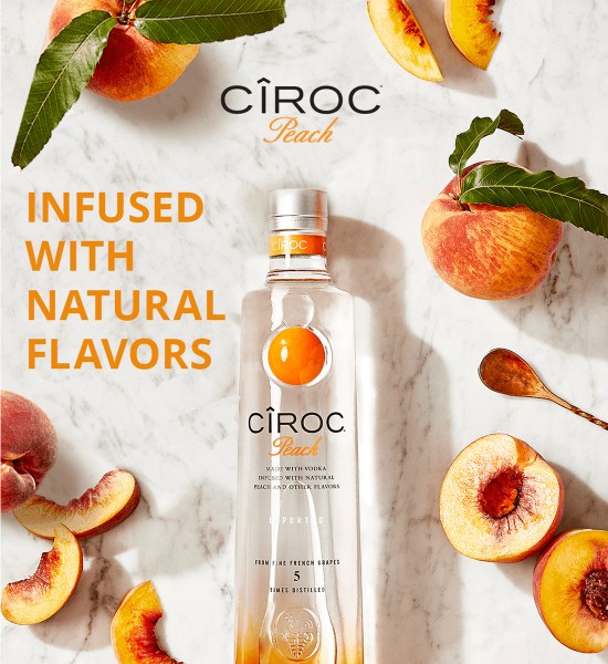 Ciroc Peach Vodka 1L - 1