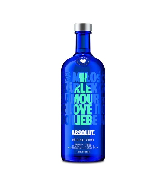 Absolut Drop of Love Limited Edition Vodka 0.7L - 1