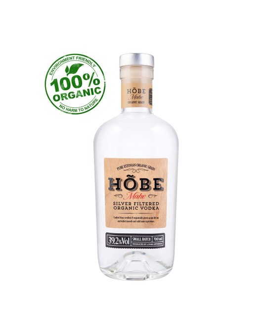 Hobe Mahe Silver Filtered Organic Vodka 0.7L Hobe Mahe Silver Filtered Organic Vodka 0.7L