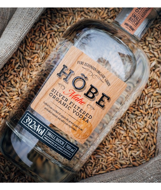 Hobe Mahe Silver Filtered Organic Vodka 0.7L Hobe Mahe Silver Filtered Organic Vodka 0.7L