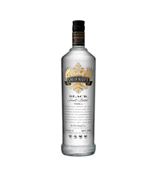 Smirnoff Black Vodka 1L - 1