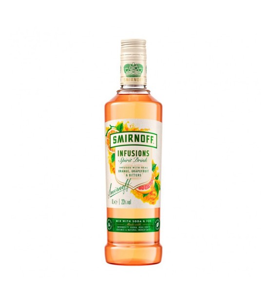 Smirnoff Infusions Orange Grapefruit & Bitters Vodka 1L - 1