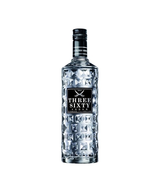 Three Sixty Diamond Filtrated Vodka 1L Three Sixty Diamond Filtrated Vodka 1L