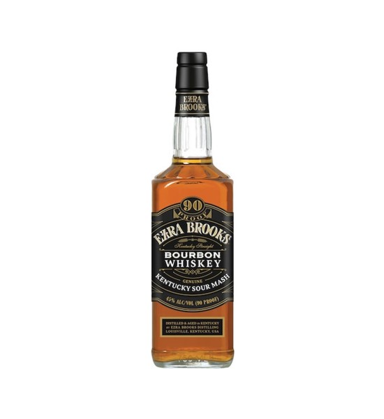 Whiskey Ezra Brooks Bourbon 45% 1L - 1