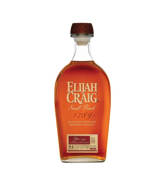 Whiskey Elijah Craig Small Batch Bourbon 94 Proof 0.7L - 1