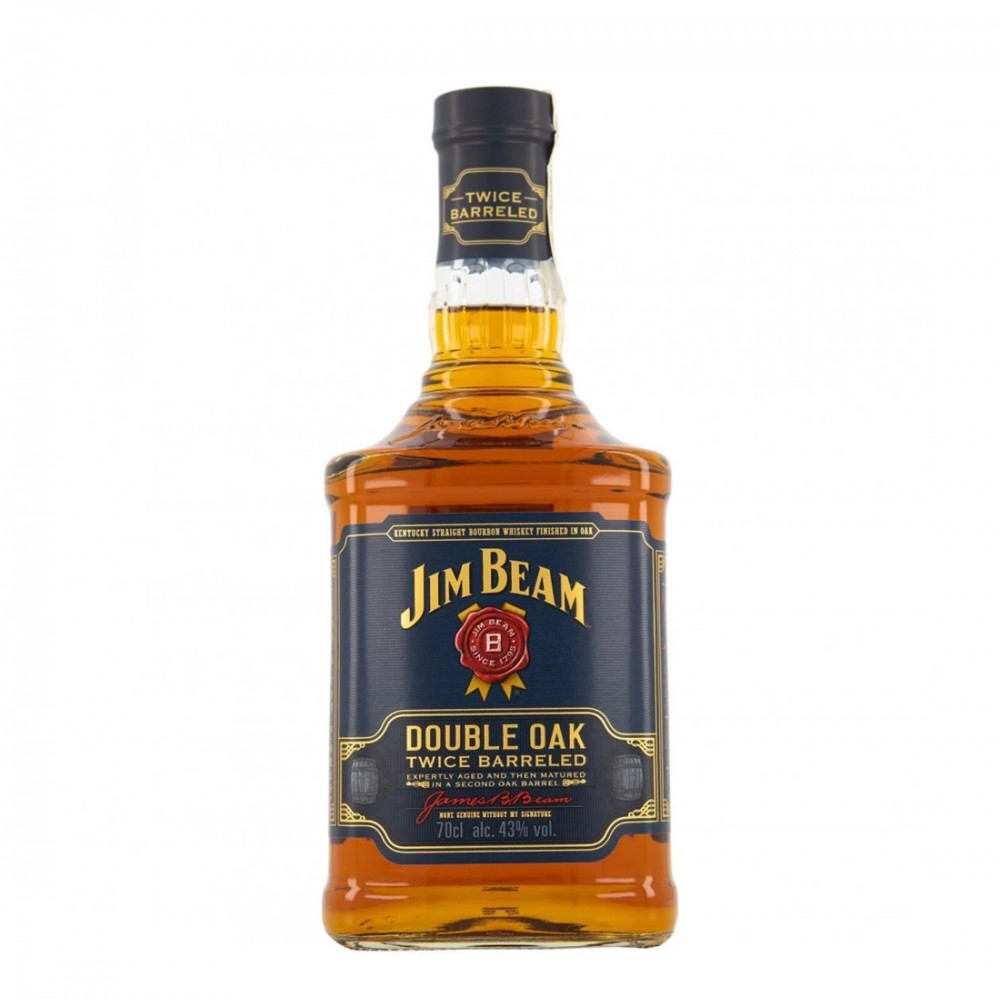 Jim Beam Double Oak Bourbon Whiskey 0.7L